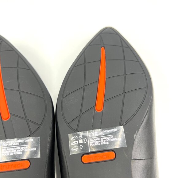 Rockport Womens Size 10.5 Adelyn Black Leather Pointed Toe Ballet Flats Shoes - Picture 11 of 14